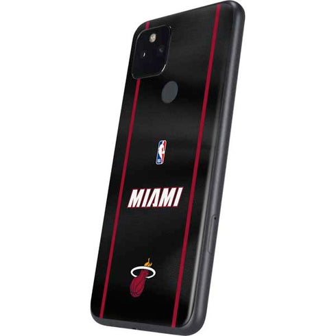 NBA Miami Heat Jersey Google Pixel 4a 5G Skin